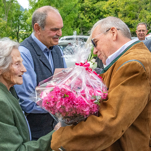 Frau Johanna Glettler feierte 100 Jahre
