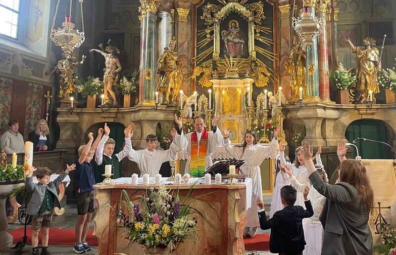 Erstkommunion Wildalpen 2024 / Loretta Kain