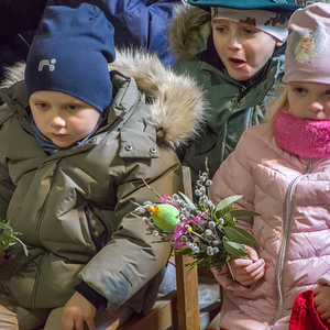 Palmweihe wird zu einem lebendigen Gottesdienst.