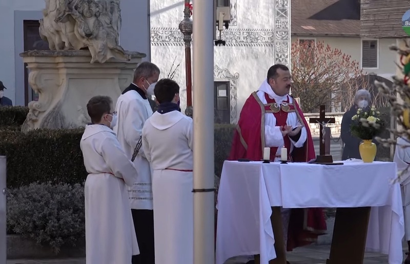 Palmsonntag 2021 / Buchstoa TV (Gabriel Rappl) St. Gallen in der Steiermark